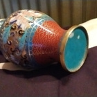 CLOISONNE KORISTE VAASI. , korkeus 13cm - pikkukuva 5