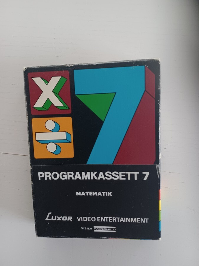 Fairchild Channel F - Videocart 7 ( CIB )