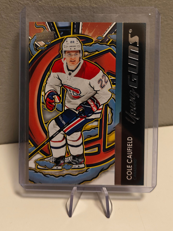 2024-25 Upper Deck Series 2 YOUNG GUNS RENEWED Cole Caufield