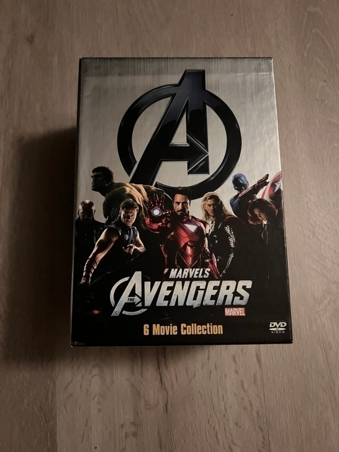 Marvel's the Avengers 6 movie collection  DVD