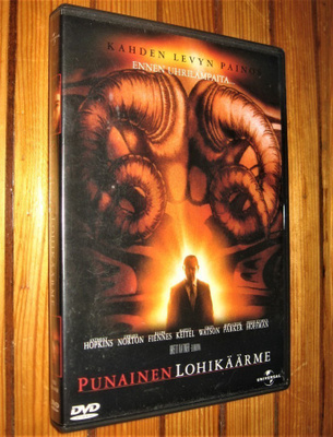 Punainen lohikäärme 2-dvd