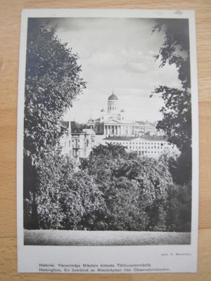 VANHA Postikortti Helsinki 1920-luku