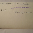 VANHA Postikortti Oulu 1930-l  Alkup.Mallikappale - pikkukuva 2
