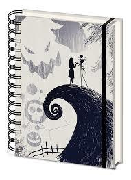 NIGHTMARE BEFORE CHRISTMAS SPIRAL HILL A5 VIHKO	(9 379)	kova