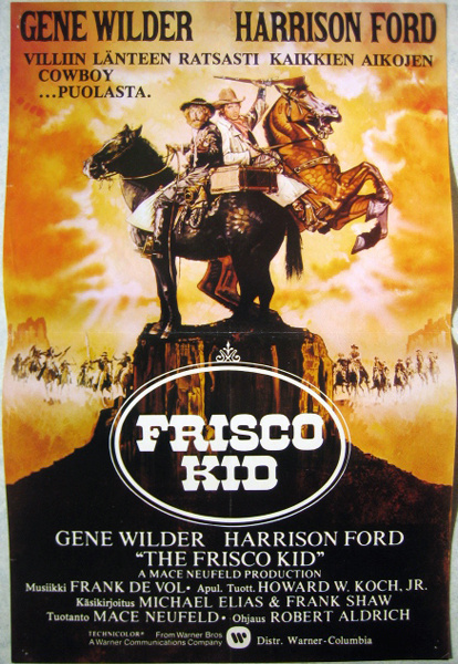 Elokuvajuliste: Frisco Kid (Harrison Ford, western)