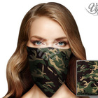 Viper Bandana, 50x50cm, 100% puuvilla, vihreä tai sininen - pikkukuva 2
