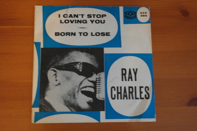 Ray Charles:I Can't Stop Loving You/Born To Lose-7",single.