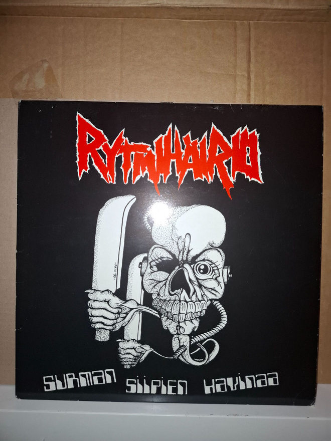 RYTMIHÄIRIÖ - Surman Siipien Havinaa LP - Spinefarm 1991