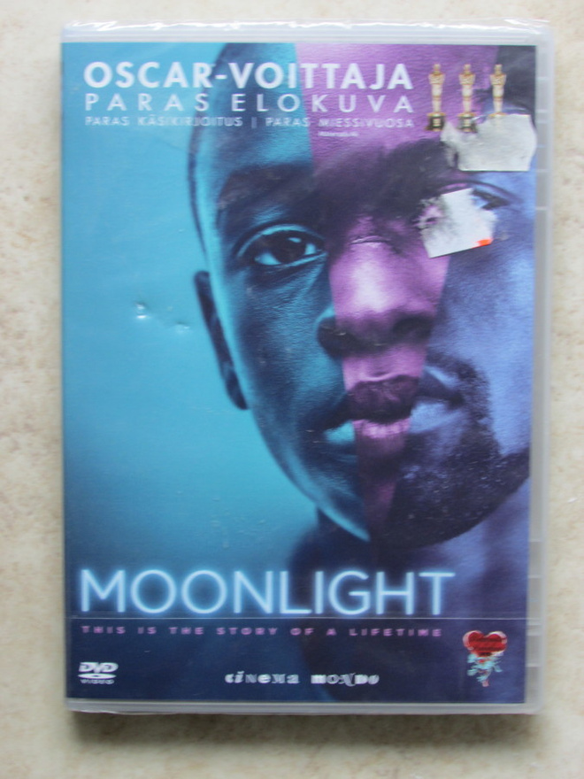 Moonlight, DVD. UUSI. Rakkautta & anarkiaa