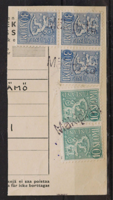 # 23853 # Pp Mäkipirtti - M-54 leike 1958