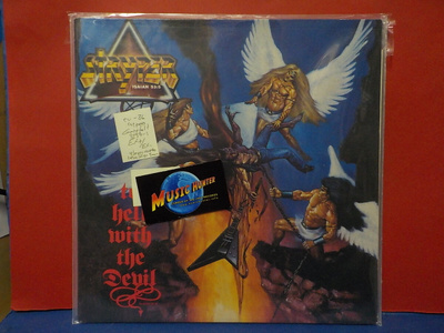 STRYPER - TO HELL WITH THE DEVIL EX+/EX- EU -86 1ST PRESS LP