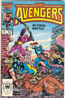 The Avengers #277 March 1987