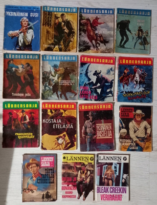 Lännensarja 15 eril 1960-1969