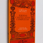 Garcilaso de la Vega ym. : Poesias castellanas completas - pikkukuva 1