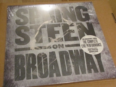 Bruce Springsteen on Broadway 4x lp EU 2018 muoveissa