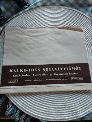 KAUKO-ISÄN SOTANÄYTTÄMÖ KARTAT