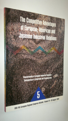 IIRA 4th European Regional Congress, Helsinki, Finland, 2...