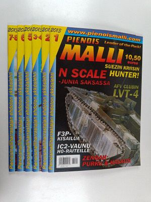 Pienoismalli vuosikerta 2013 (1-8)