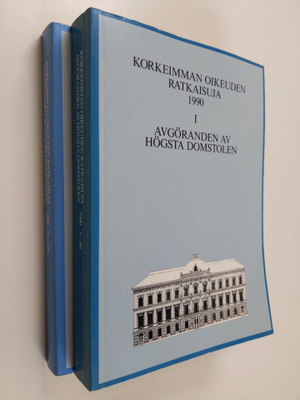 Korkeimman oikeuden ratkaisuja 1990 1-2