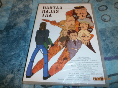 RAUTAA RAJAN TAA uusi DVD