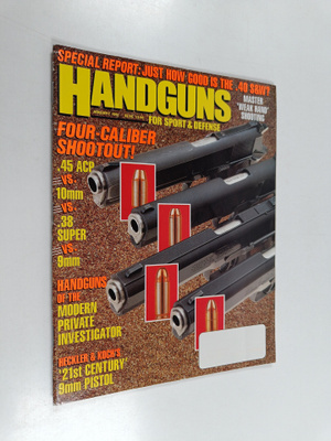 Handguns for sport & defence january 1991
