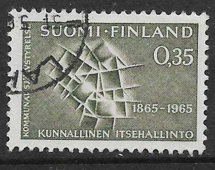 Kunnallinen itsehallinto 100v 1965 (LAPE 594) O