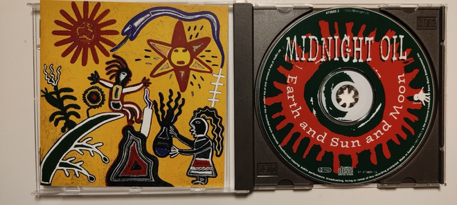 Midnight Oil -  Earth and Sun and Moon cd
