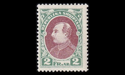 Albania 141_NA ** Presidentti 2 Fr julkaisematon (1925)