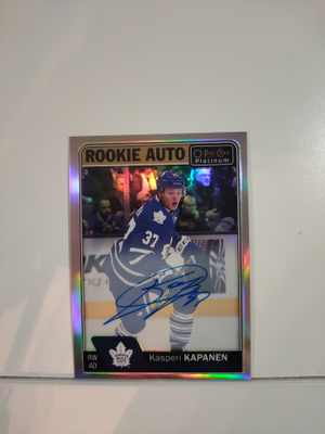 2016-17 OPC Platinum RC AU Rainbow #R-KK Kasperi Kapanen