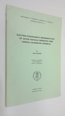 Kaija Pasanen : Electron paramagnetic resonance study of ...