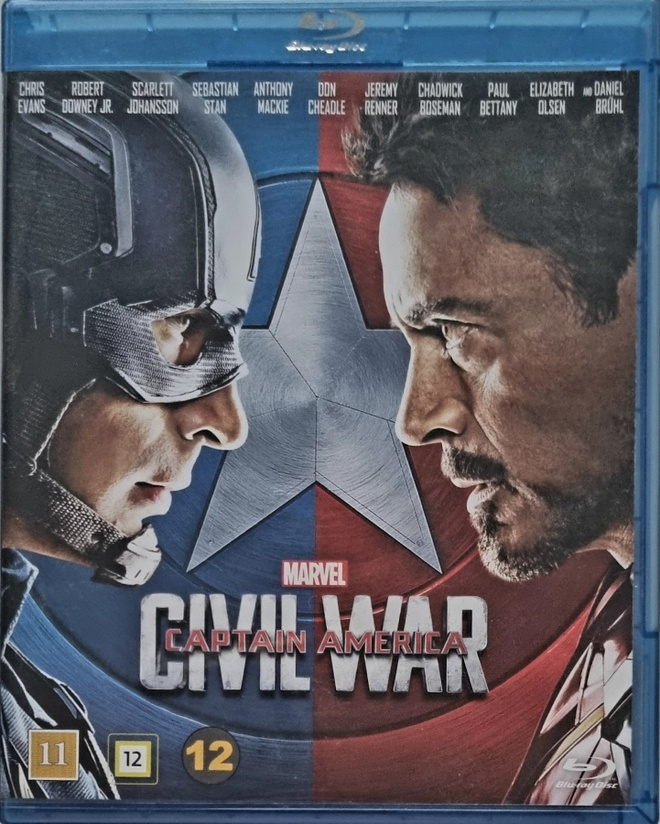 CAPTAIN AMERICA: CIVIL WAR BLU-RAY