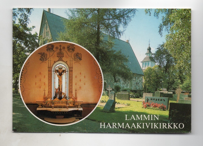 Hämeenlinna: Lammin harmaakivikirkkoa