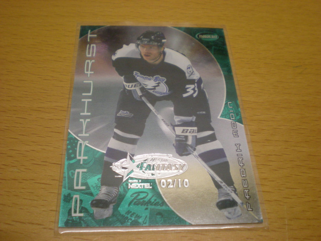Fredrik Modin 2001-02 Parkhurst # 167 All-Star Fantasy 02/10