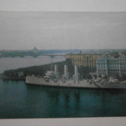 Leningrad (Pietari), risteilijä Aurora, väripk, ei p. - pikkukuva 1