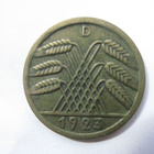 Saksa Weimar 50 pf 1923 D - pikkukuva 1