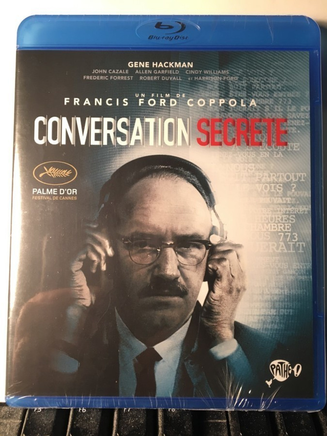 THE CONVERSATION, BluRay, Coppola, Hackman, muoveissa