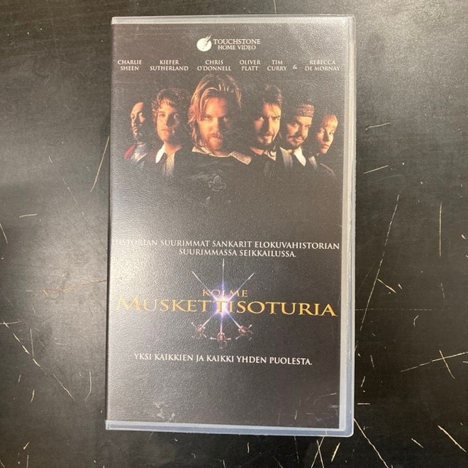 Kolme muskettisoturia (1993) VHS
