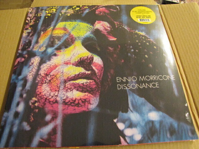 Ennio Morricone Dissonance lp ranska 2022 sininen vinyyli