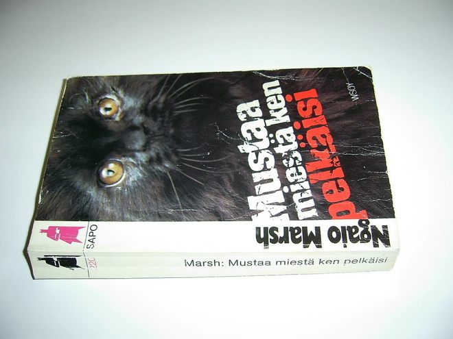 SAPO - MUSTAA MIESTÄ KEN PELKÄISI - NGAIO MARSH