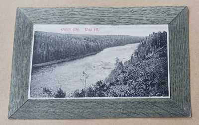 Oulujoki, kehyskortti, mv pk, p. 1907