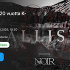 Callisto: Noir 20 vuotta 2 lippua 19.9.2026 - pikkukuva 1