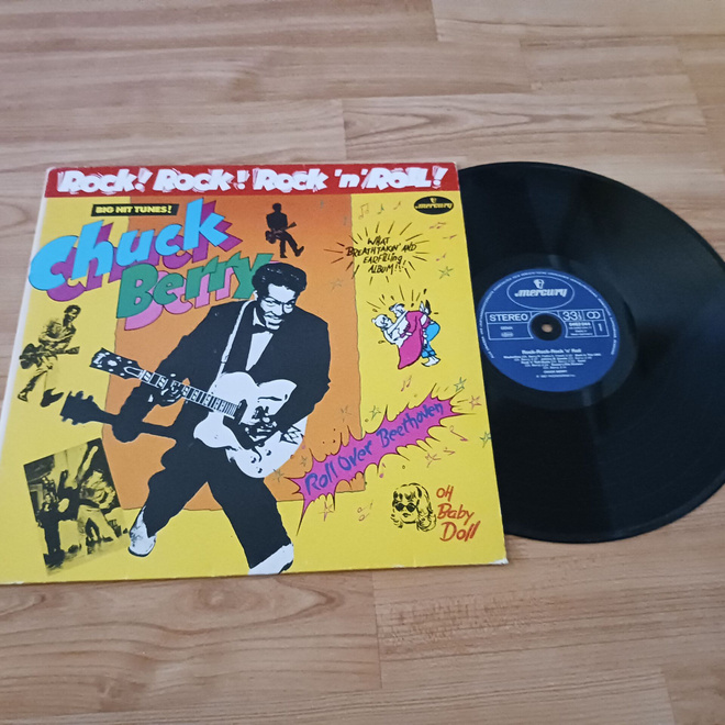Chuck Berry – Rock-Rock-Rock 'n' Roll lp hieno nm!