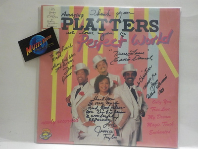 AMAZING PLATTERS - PERFECT WORLD EX+/EX+ LP + NIMMARIT