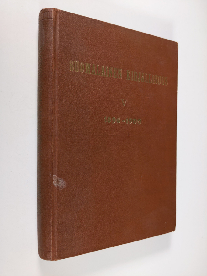 Suomalainen kirjallisuus V : 1896-1900 : aakkosellinen ja...
