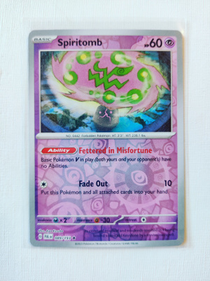 Spiritomb Reserve Holo Rare