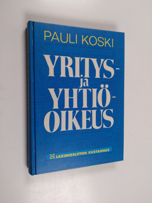 Pauli Koski : Yritys ja yhtiöoikeus