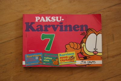 Jim Davis Paksu-Karvinen 7 Karvinen tyhjän panttina Karvi #4