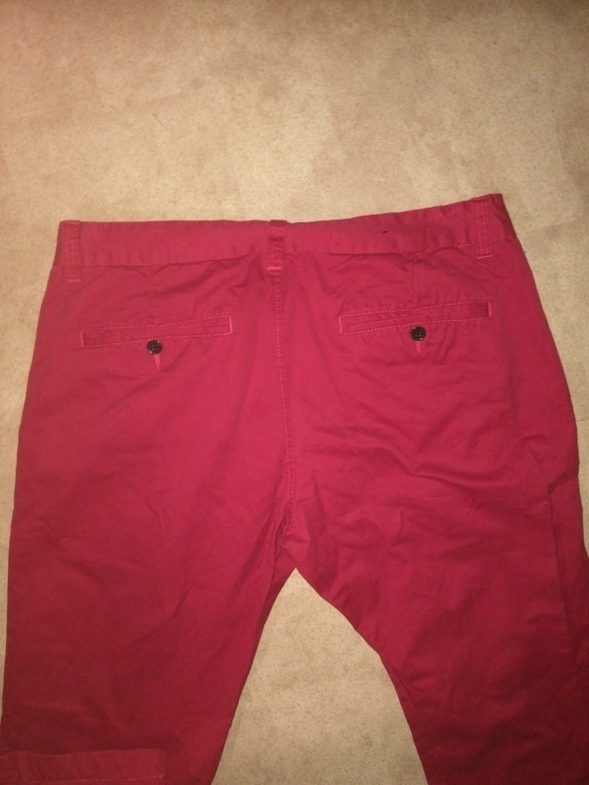 Selected homme- miesten  XL NS. ukkohousut punaiset