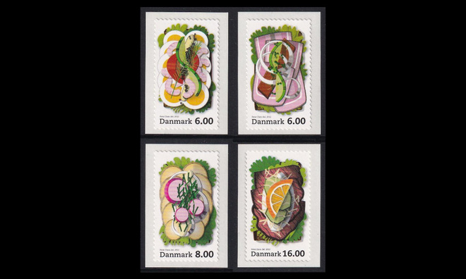 Tanska 1705-8 ** Gastronomia (2012)