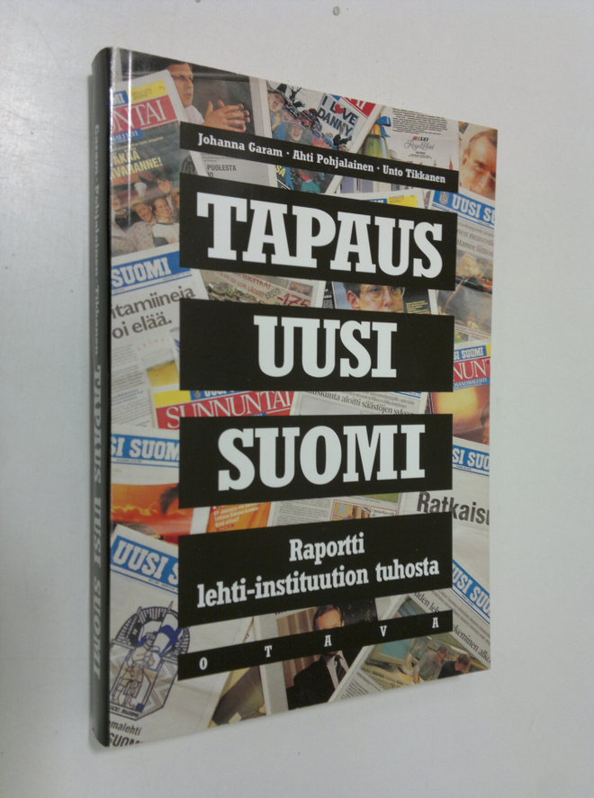 Johanna Garam : Tapaus Uusi Suomi : raportti lehti-instit...